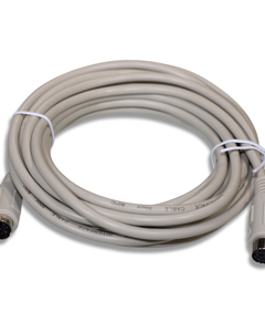 Extension cable PS/2 5m 6-pin Mini-Din plug/coupling
